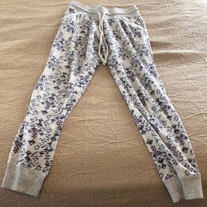 Juniors small Mossimo printed joggers